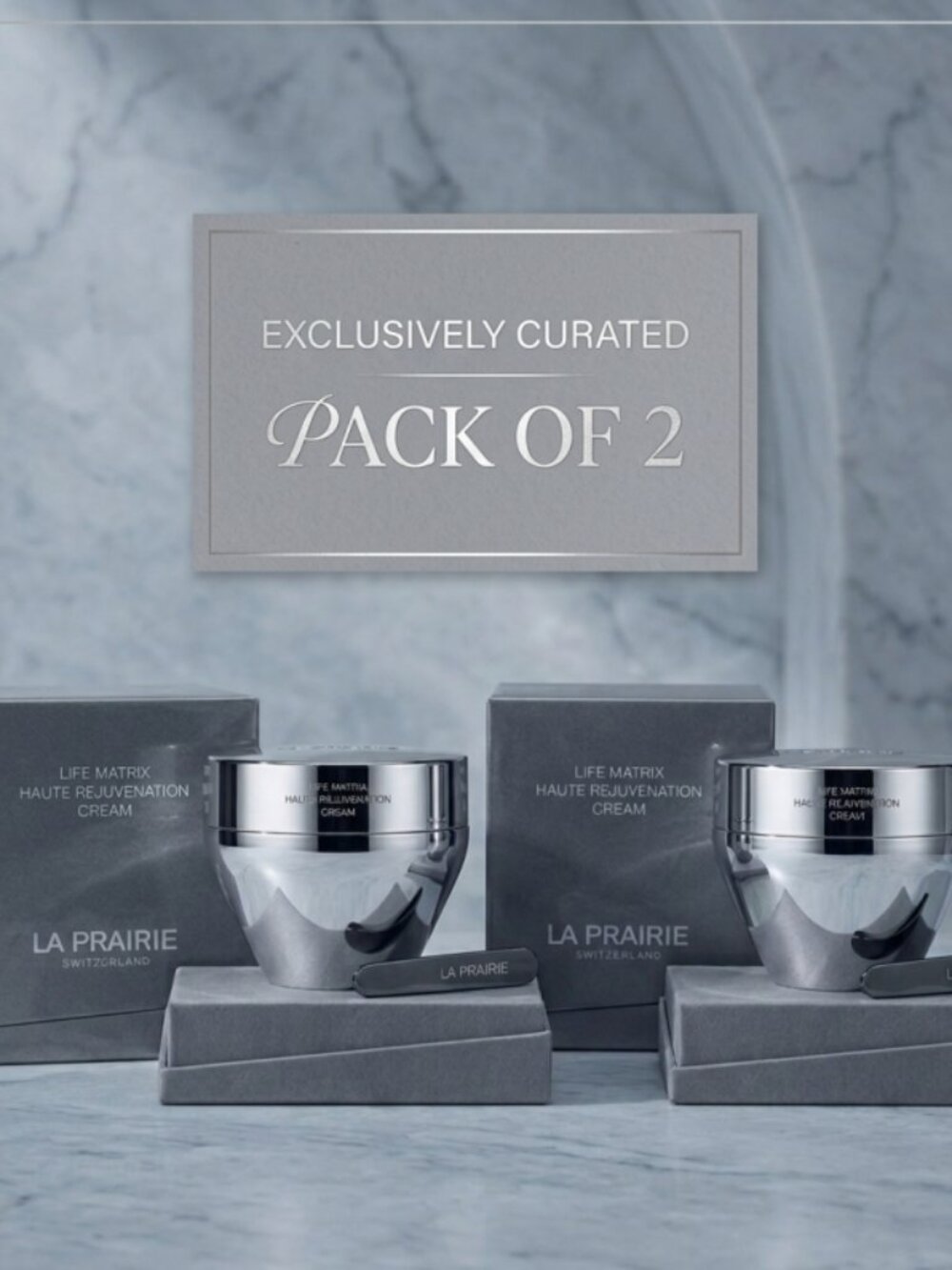 Pack of 2 La Prairie Life Matrix Haute Rejuvenation Cream 50ml BRAND NEW SEALED